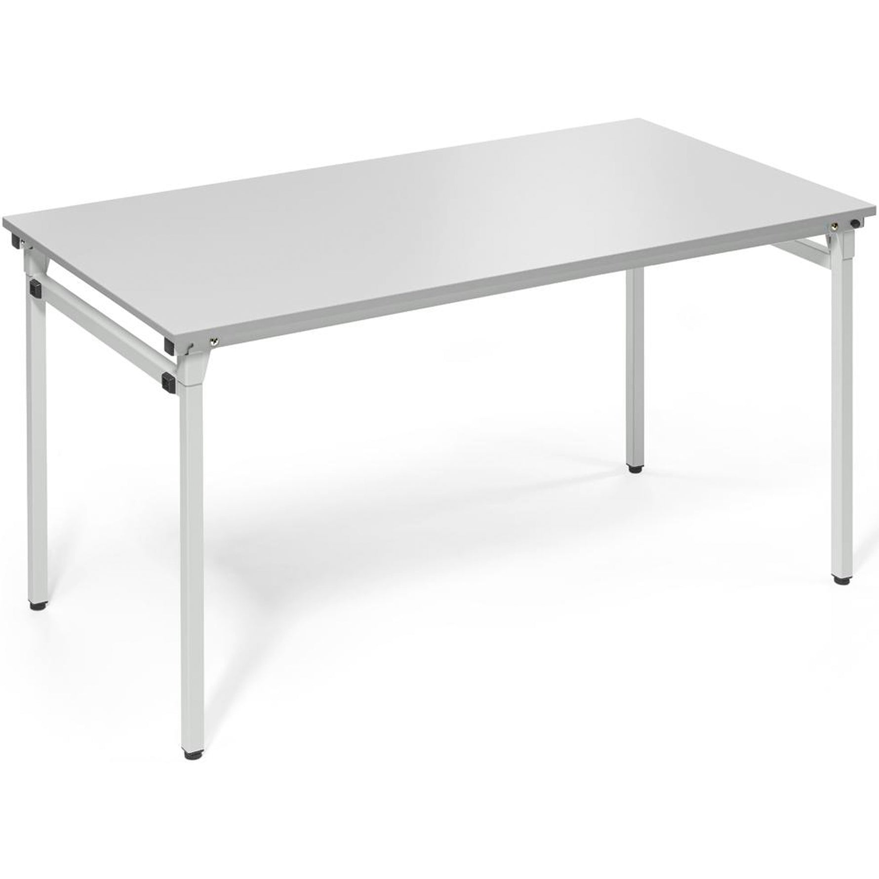 Neutralware Konferenztisch 4-Fuß zusammenklappbar 1.400 x 720 x 700 mm (B x H x T) – Produktbild 3