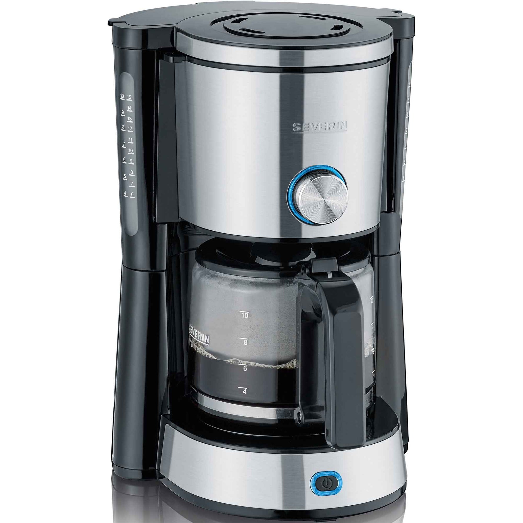 SEVERIN Kaffeemaschine TypeSwitch Glaskanne
