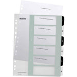 Leitz Zahlenregister WOW 1-6