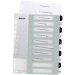 Leitz Zahlenregister WOW 1-10