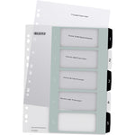 Leitz Zahlenregister WOW 1-5 - Wiepa Bürofachpartner