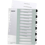 Leitz Zahlenregister WOW 1-12