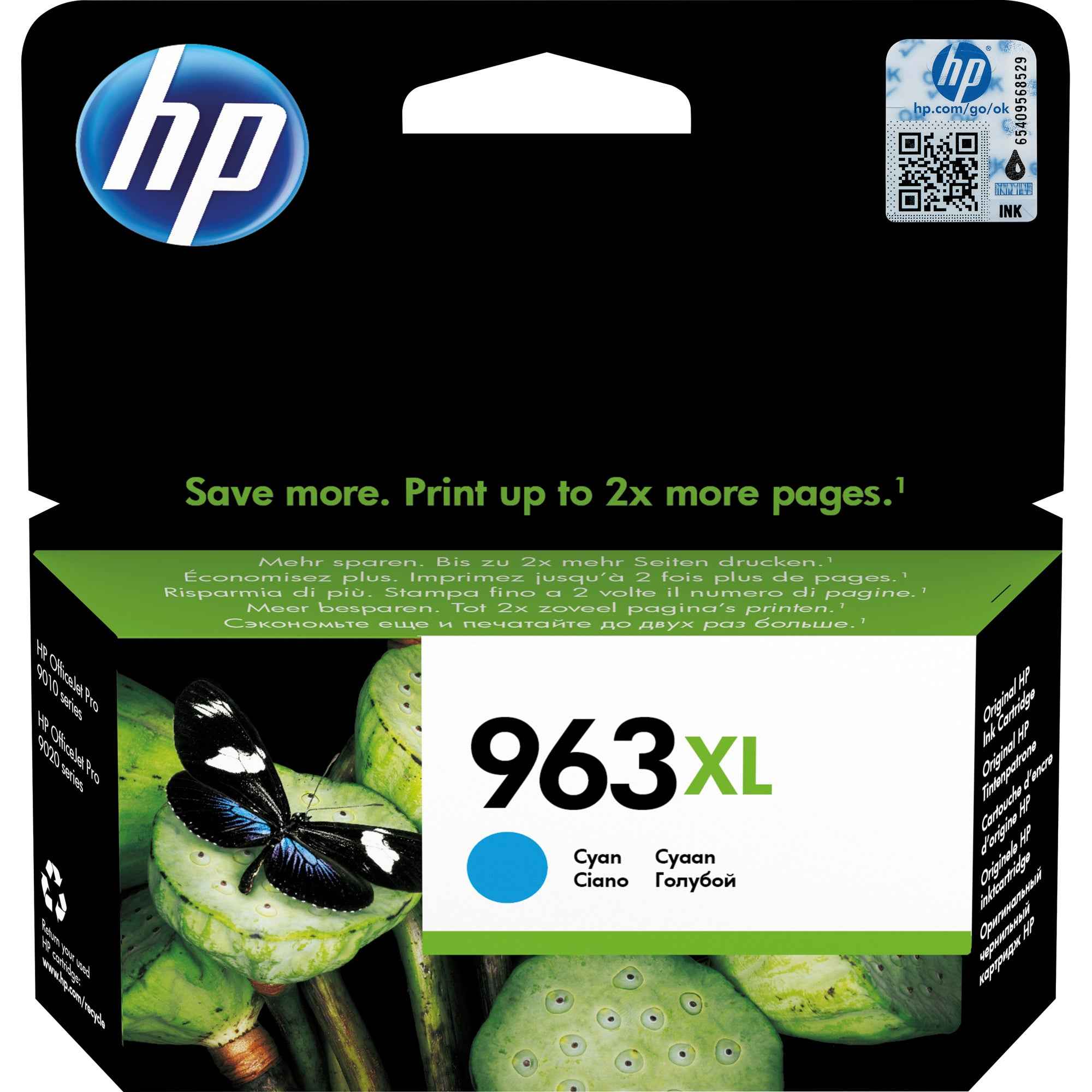 HP Tintenpatrone 963XL cyan