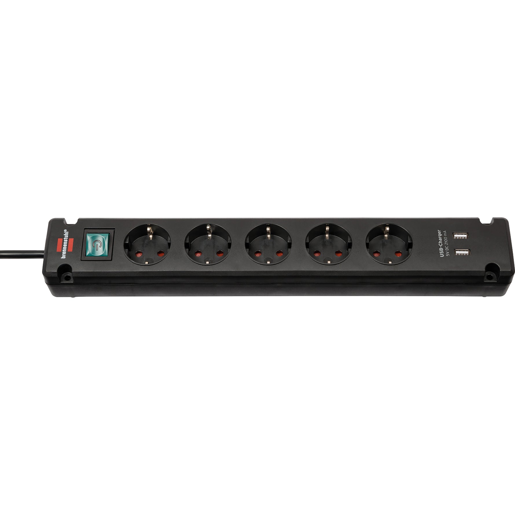 brennenstuhl® Steckdosenleiste Bremounta 2 USB-Ports - Wiepa Bürofachpartner