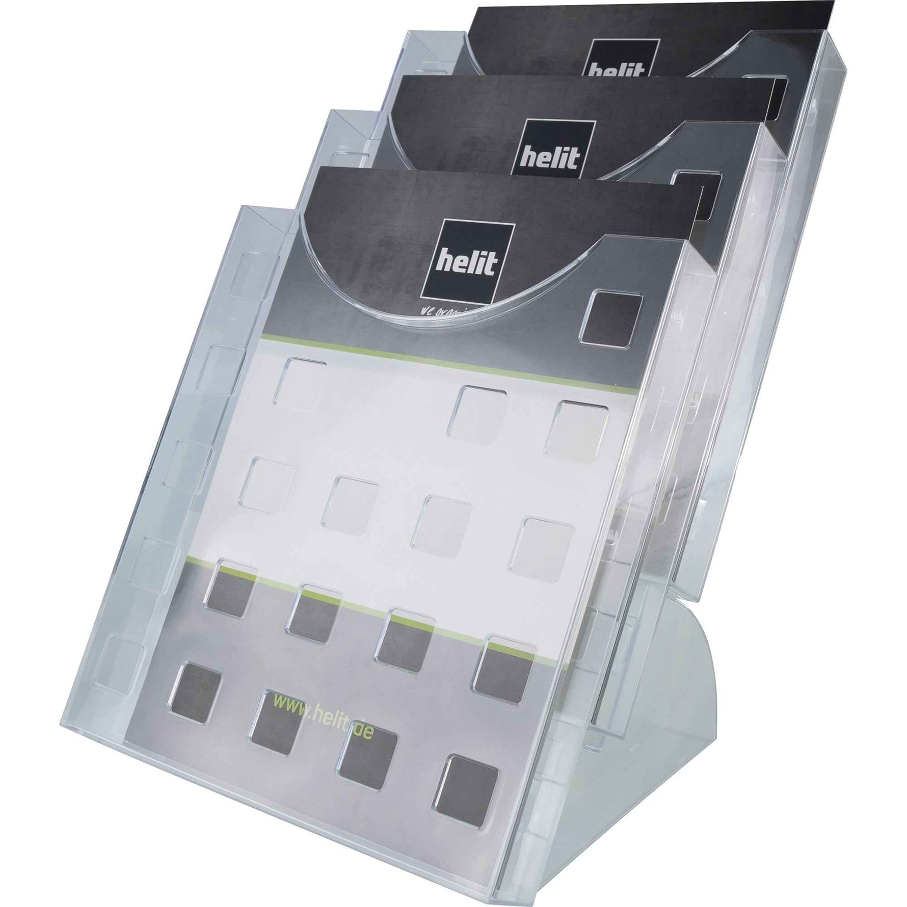 helit Prospekthalter the step grid