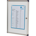 Nobo® Schaukasten 4 x DIN A4