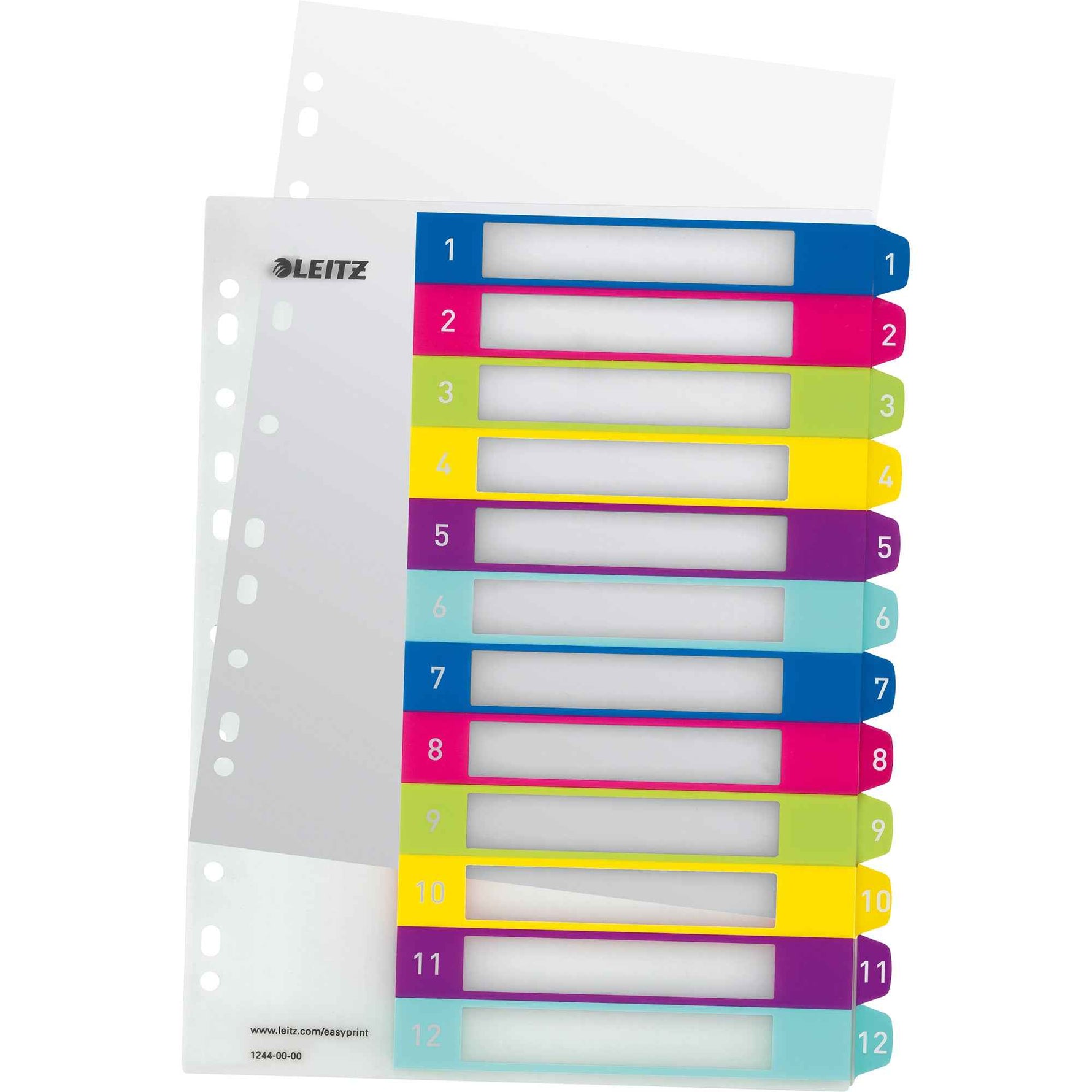 Leitz Zahlenregister WOW 1-12