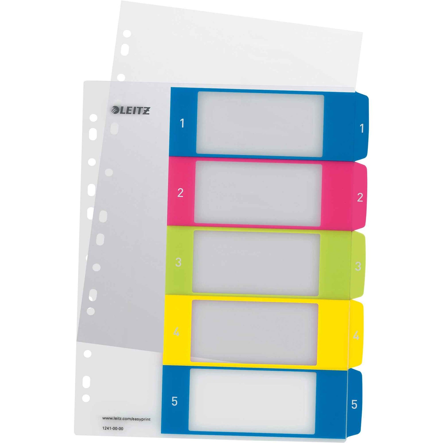 Leitz Zahlenregister WOW 1-5