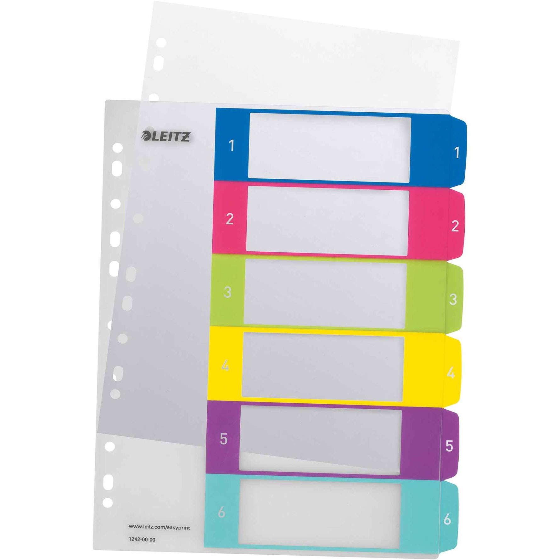 Leitz Zahlenregister WOW 1-6