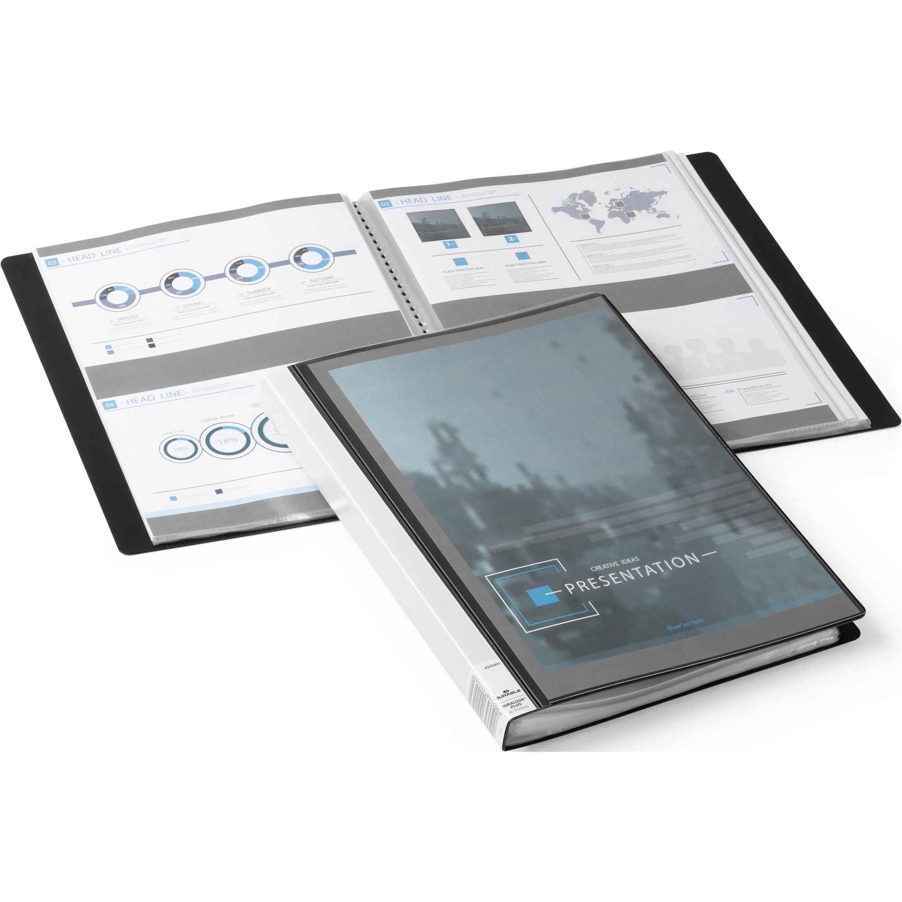DURABLE Sichtbuch DURALOOK® PLUS 40 Hüllen