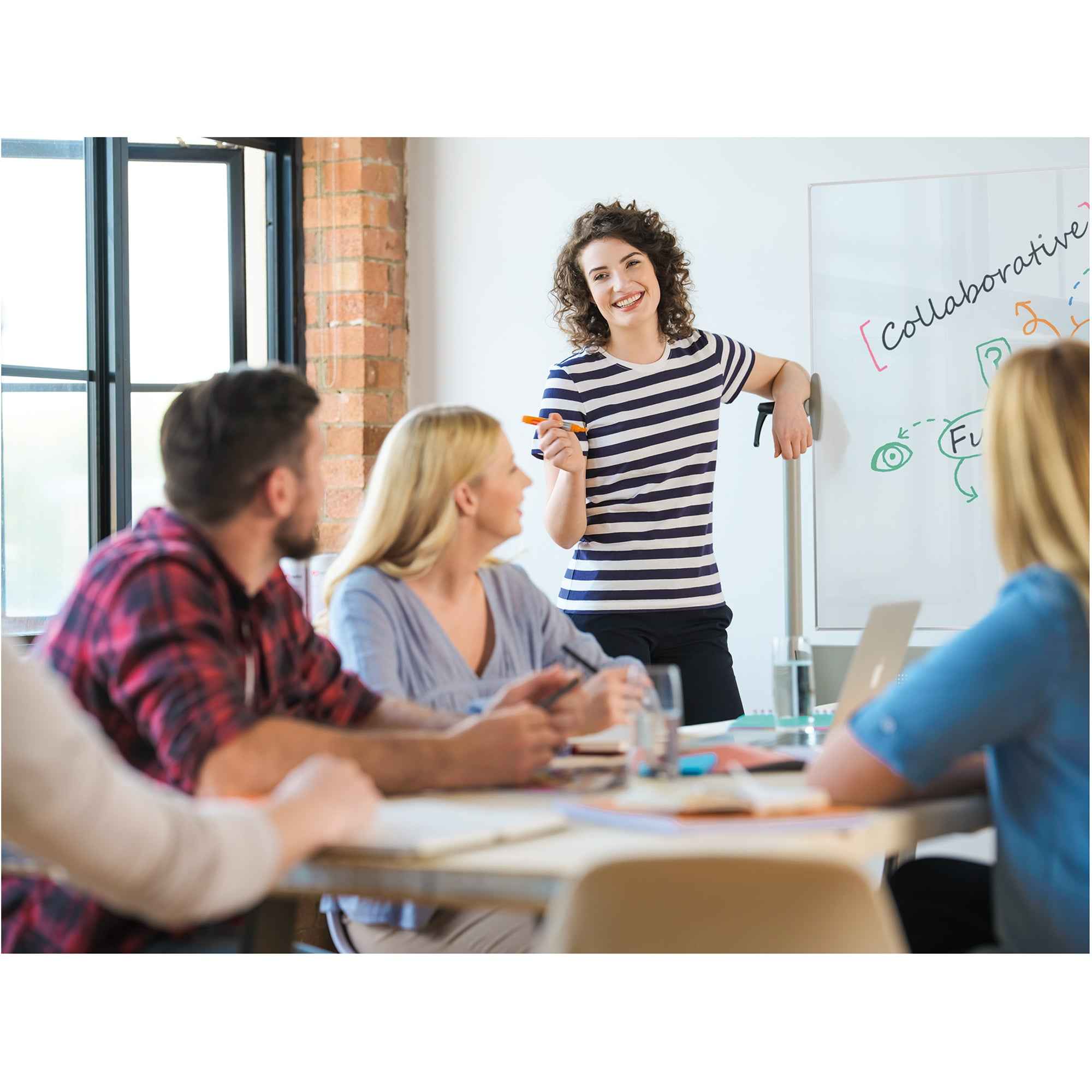 Nobo® Whiteboard Impression Pro Mobil Nano Clean™ 150 x 120 cm (B x H)