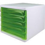 helit Schubladenbox the wave weiß