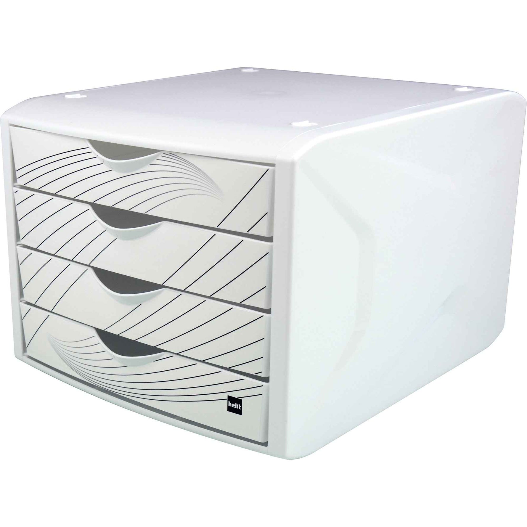 helit Schubladenbox the chameleon white queen