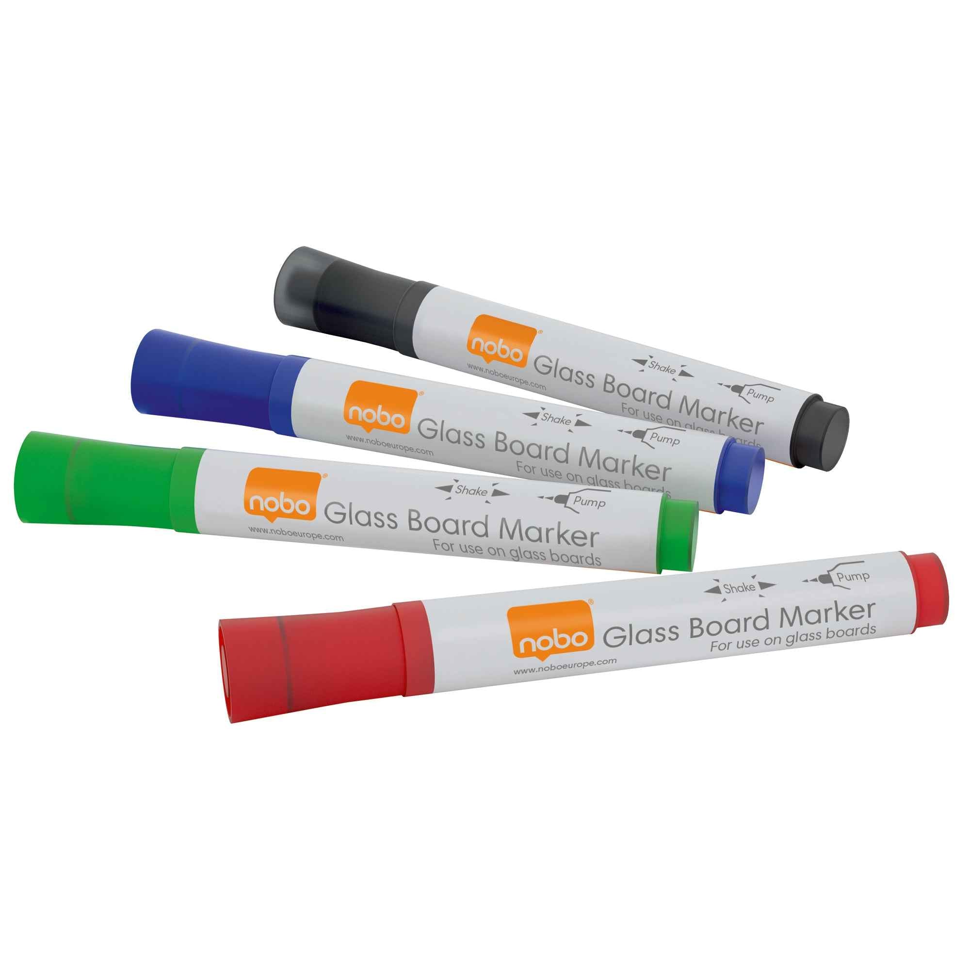 Nobo® Glasboardmarker 4 St./Pack.