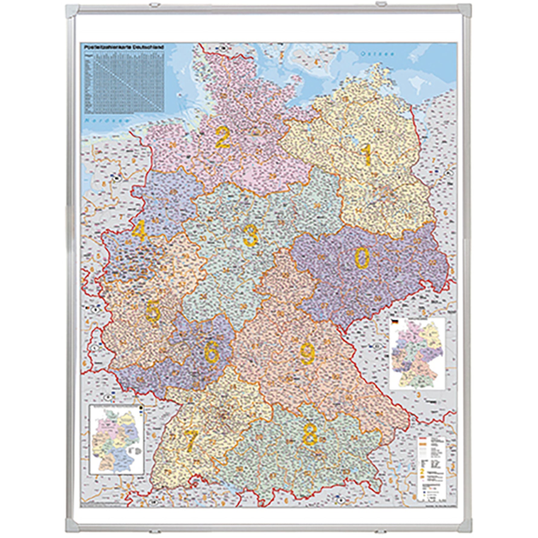 FRANKEN Postleitzahlentafel - Wiepa Bürofachpartner