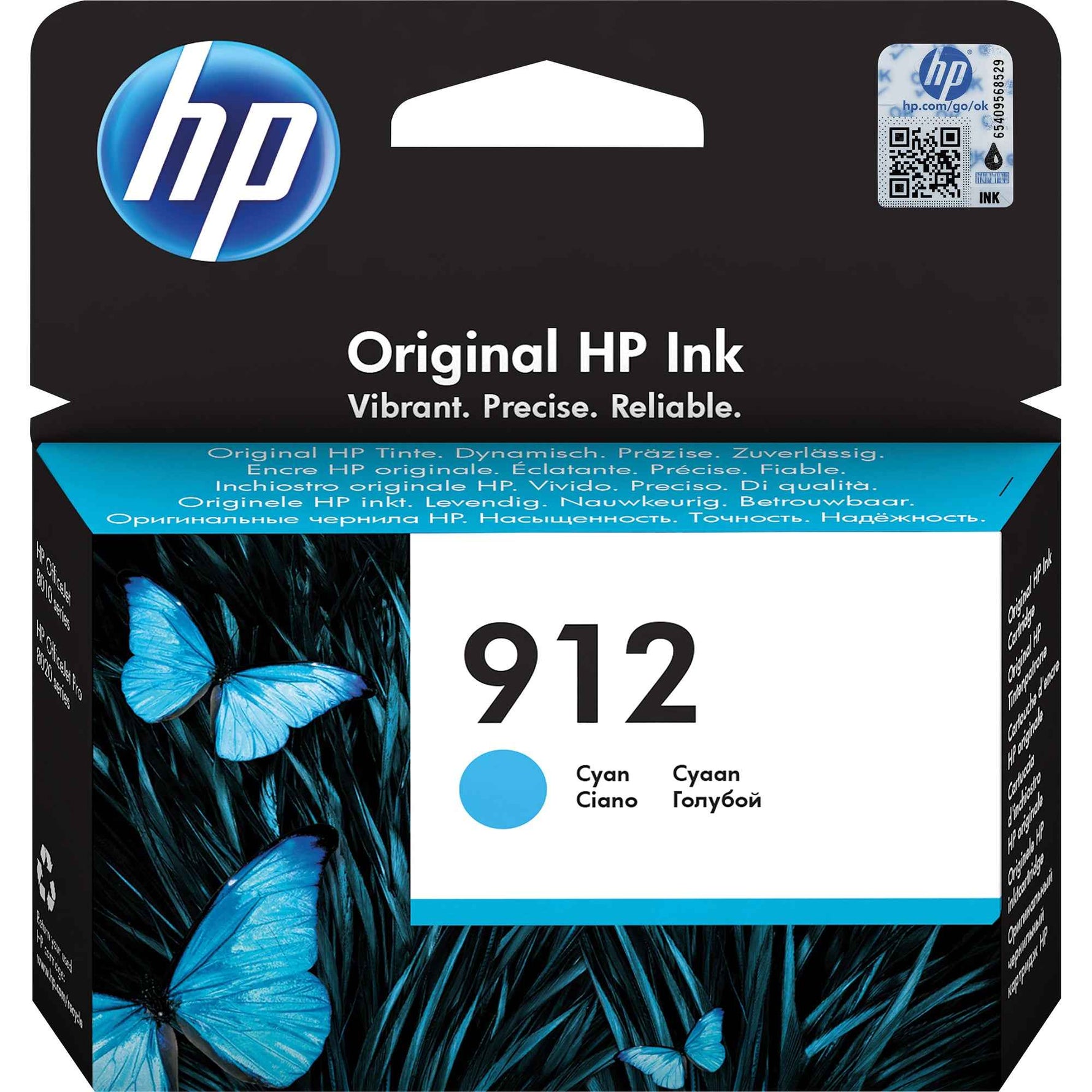 HP Tintenpatrone 912 cyan