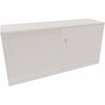 Neutralware Schiebetürenschrank endless 1.600 x 781 x 442 mm (B x H x T) verkehrsweiß