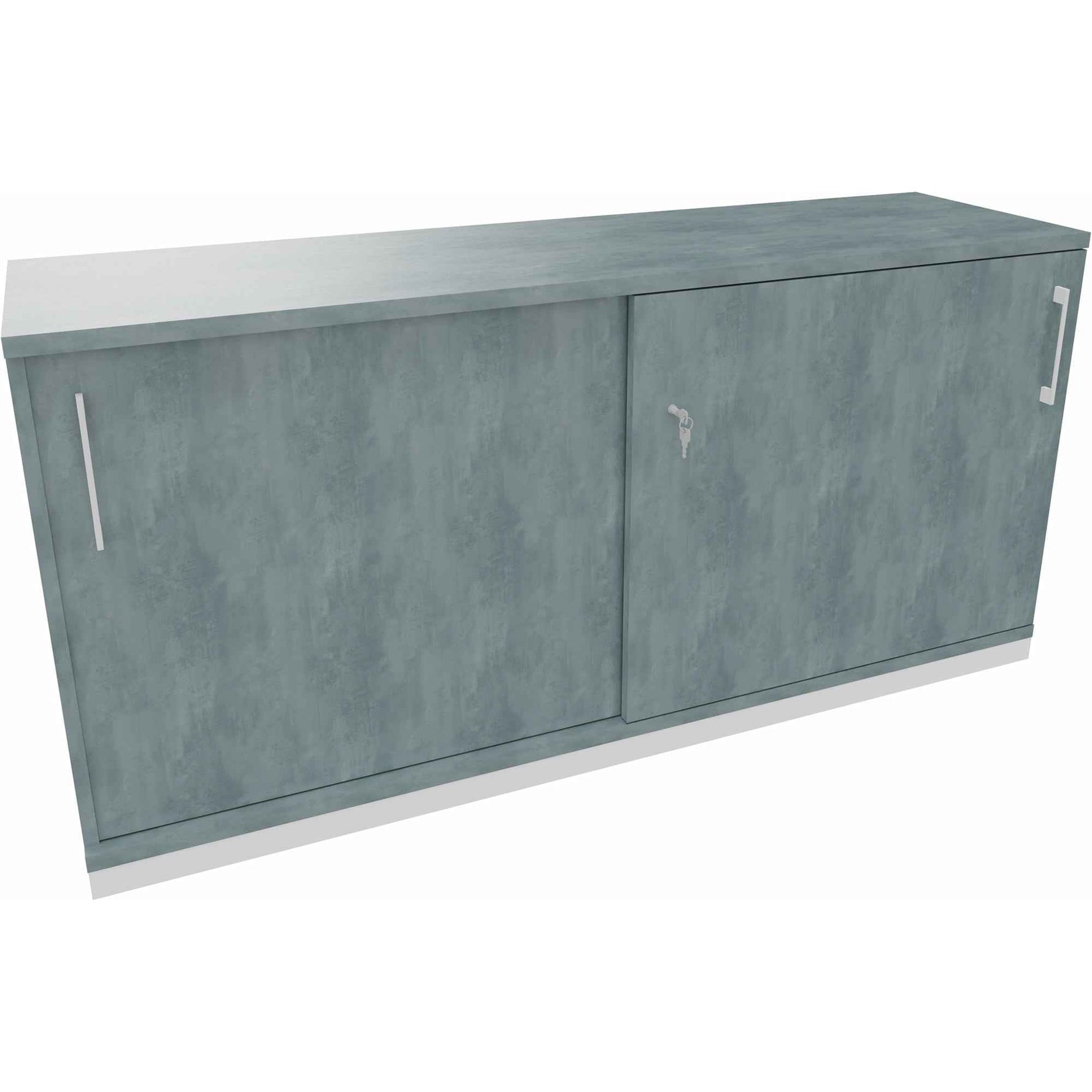 Schiebetürenschrank endless 1.600 x 781 x 442 mm (B x H x T) verkehrsweiß