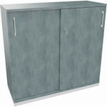 Schiebetürenschrank endless 1.200 x 1.133 x 442 mm (B x H x T) verkehrsweiß
