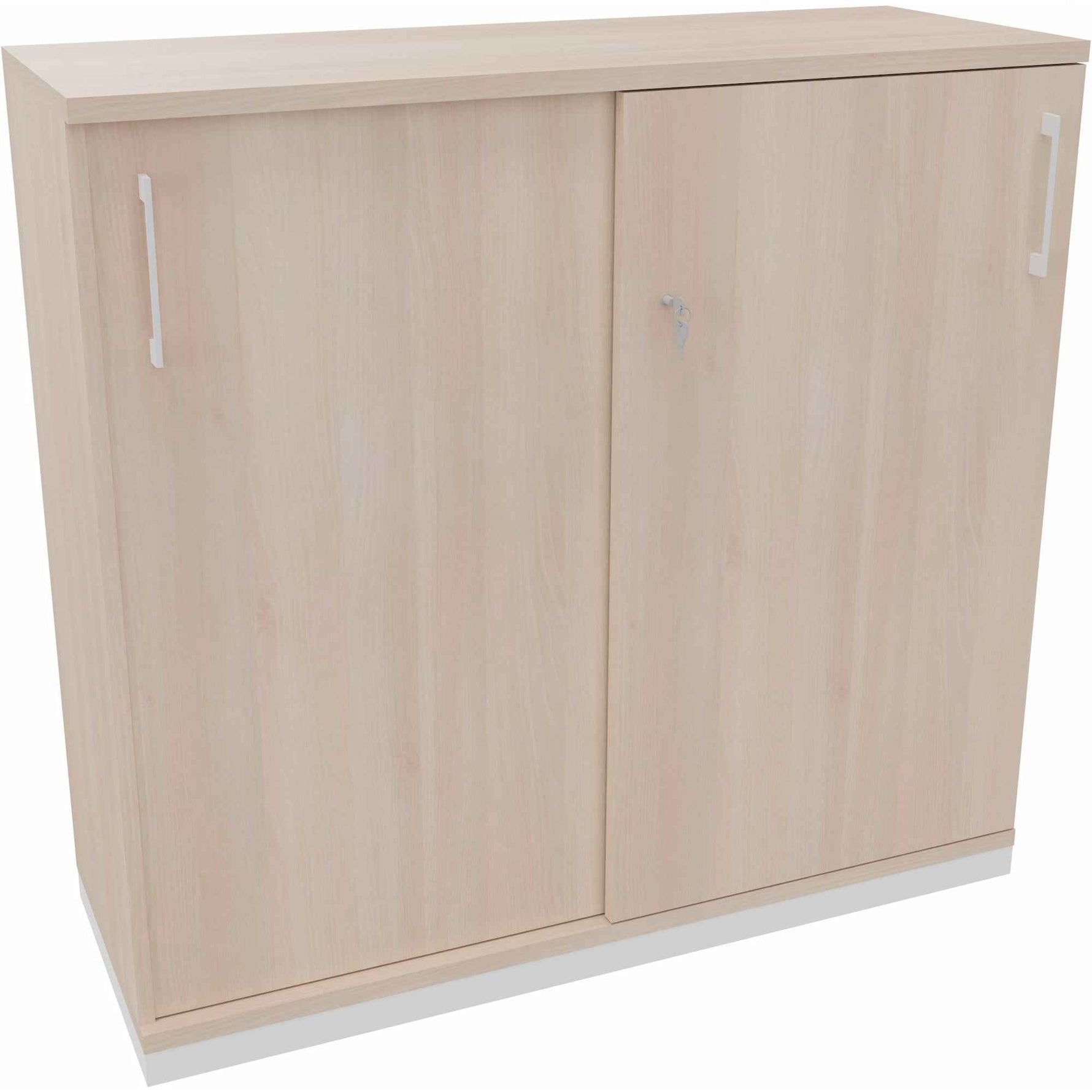 Schiebetürenschrank endless 1.200 x 1.133 x 442 mm (B x H x T) verkehrsweiß