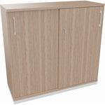 Schiebetürenschrank endless 1.200 x 1.133 x 442 mm (B x H x T) verkehrsweiß