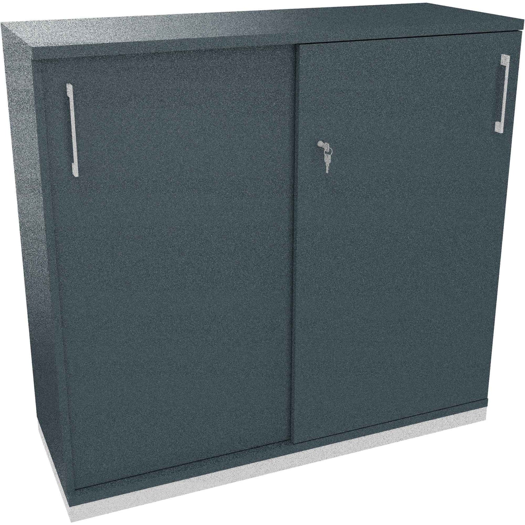 Schiebetürenschrank endless 1.200 x 1.133 x 442 mm (B x H x T) verkehrsweiß