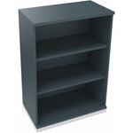 Neutralware Regal endless 3 Ordnerhöhen 800 x 1.133 x 442 mm (B x H x T) verkehrsweiß – Produktbild 5