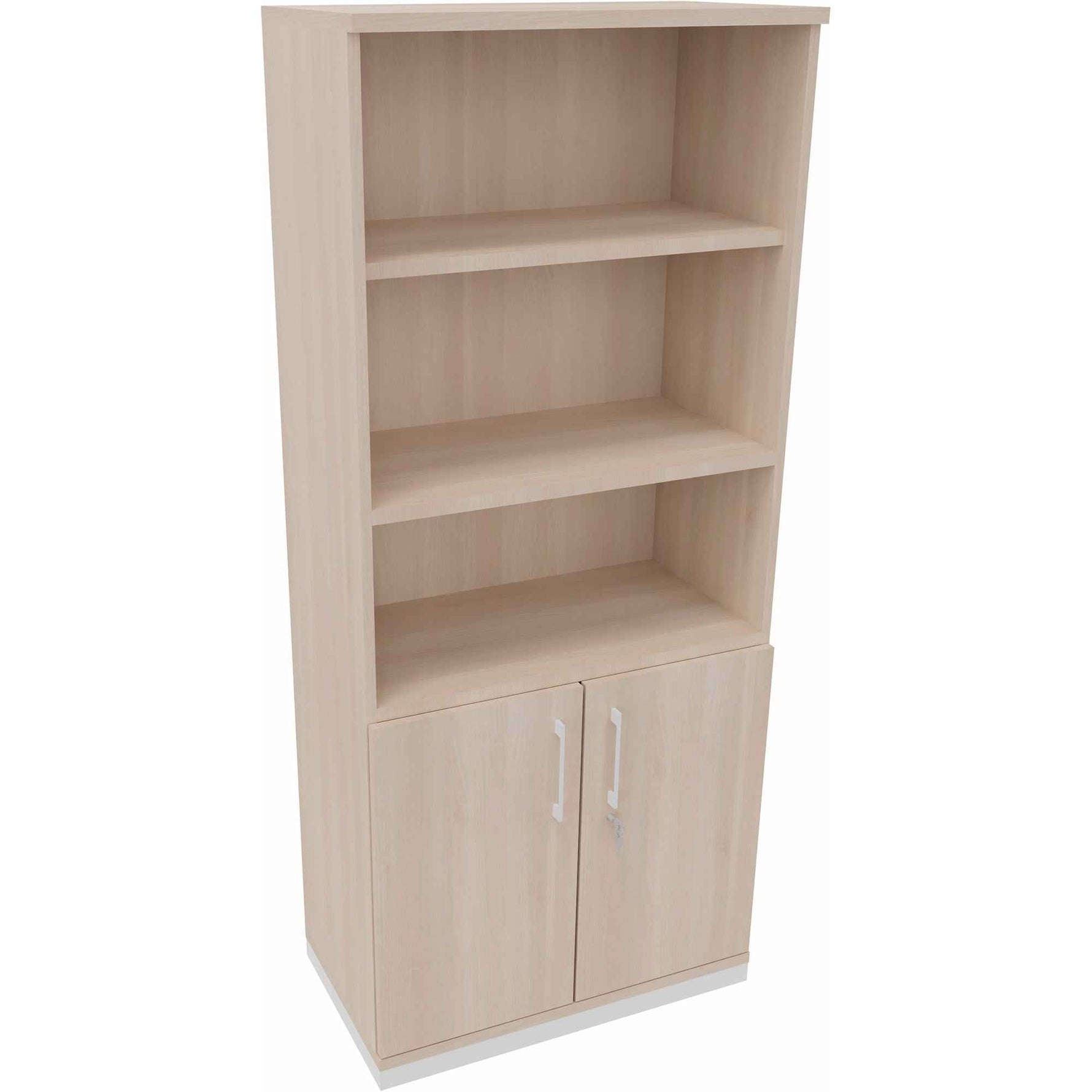 Regalschrank endless 800 x 1.869 x 442 mm (B x H x T) verkehrsweiß