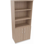 Regalschrank endless 800 x 1.869 x 442 mm (B x H x T) verkehrsweiß