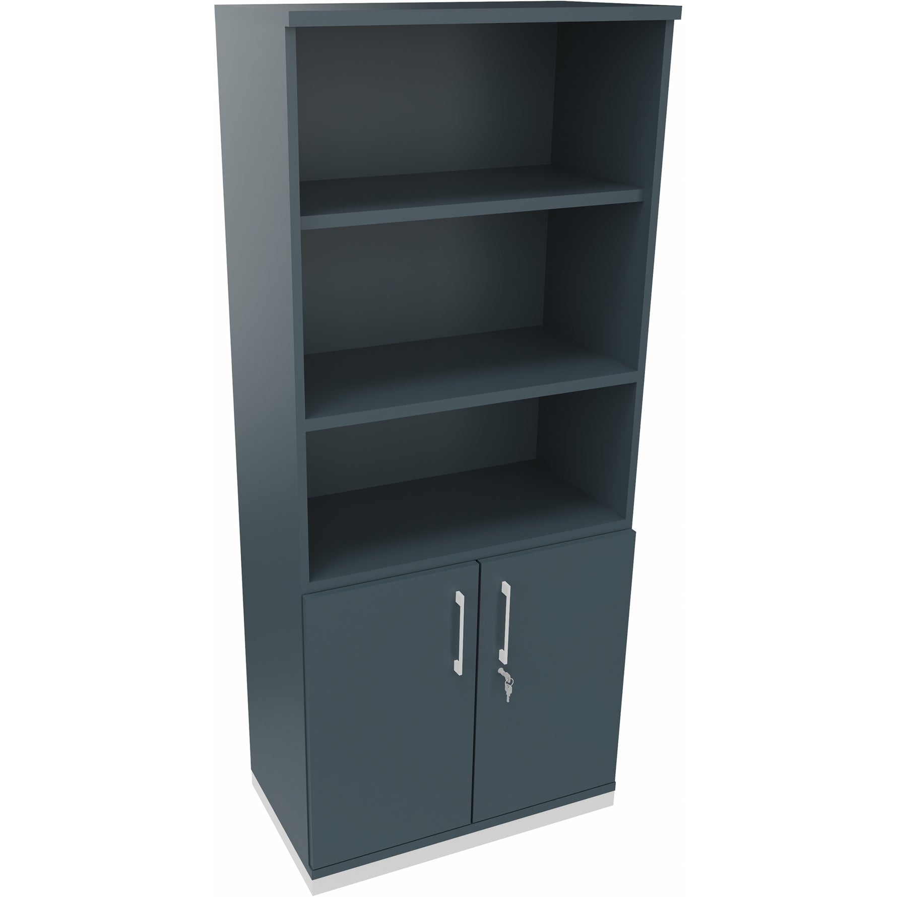 Neutralware Regalschrank endless 800 x 1.869 x 442 mm (B x H x T) verkehrsweiß – Produktbild 6