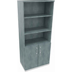 Regalschrank endless 800 x 1.869 x 442 mm (B x H x T) verkehrsweiß
