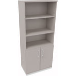 Neutralware Regalschrank endless 800 x 1.869 x 442 mm (B x H x T) verkehrsweiß – Produktbild 5