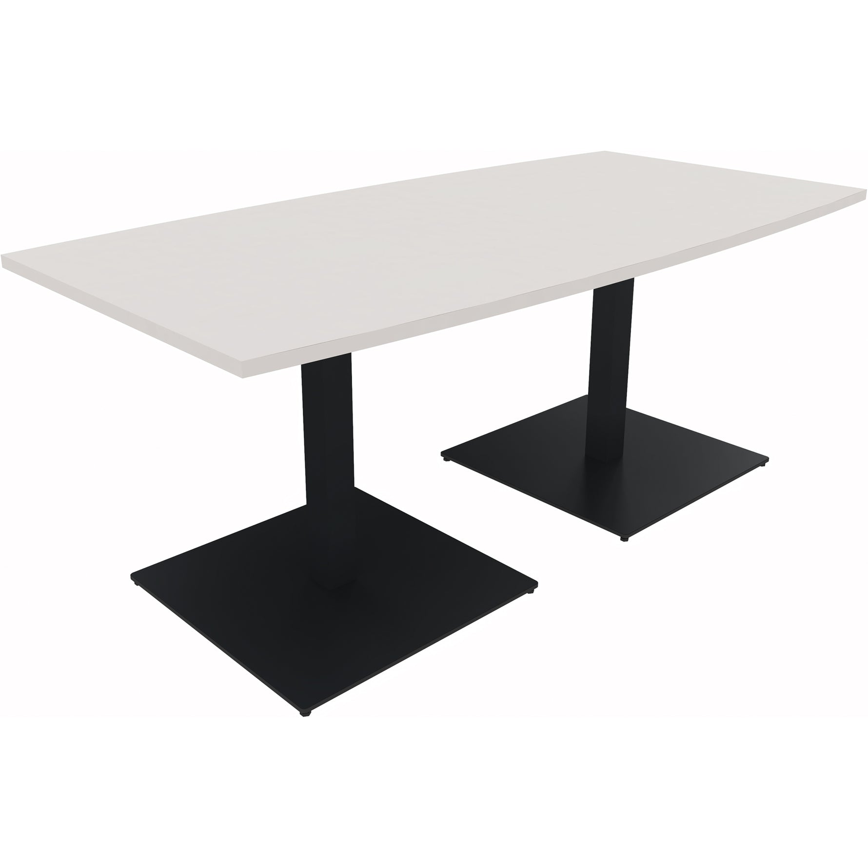 Neutralware Konferenztisch communication 1.800 x 720 x 800/900 mm (B x H x T) anthrazit metallic
