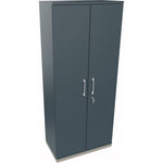 Neutralware Flügeltürenschrank endless 800 x 1.869 x 442 mm (B x H x T) silberaluminium – Produktbild 5
