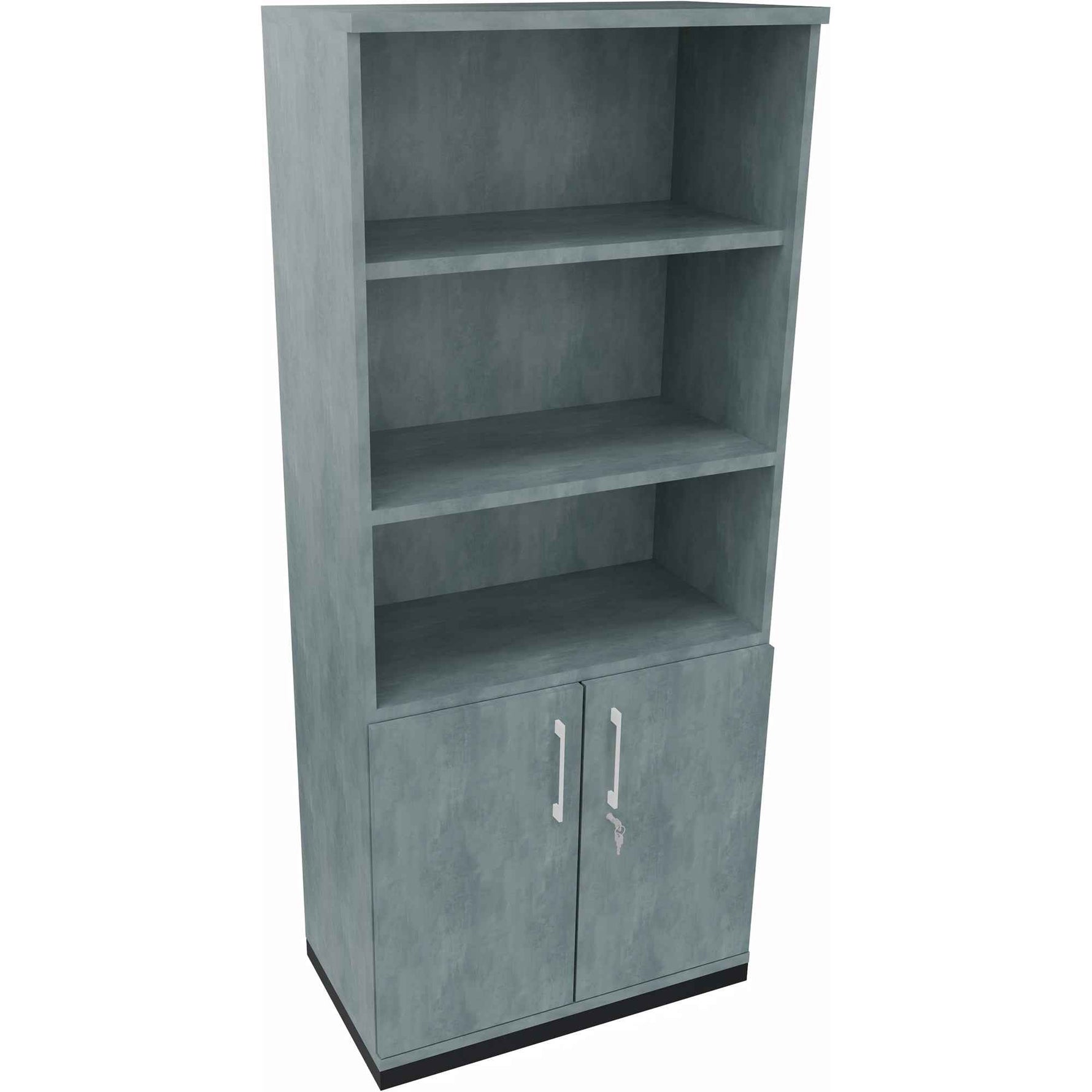 Regalschrank endless 800 x 1.869 x 442 mm (B x H x T) anthrazit metallic
