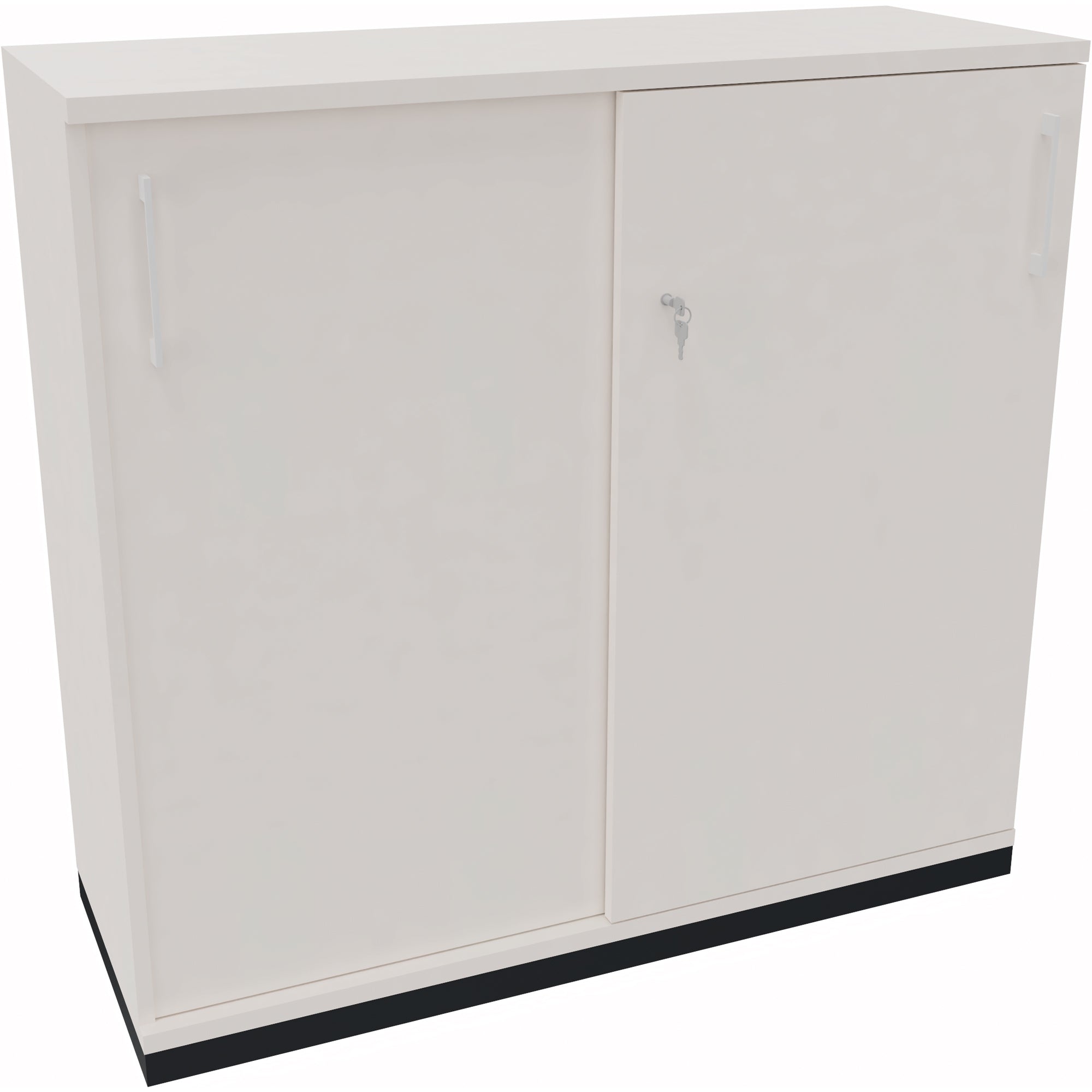 Neutralware Schiebetürenschrank endless 1.200 x 1.133 x 442 mm (B x H x T) anthrazit metallic