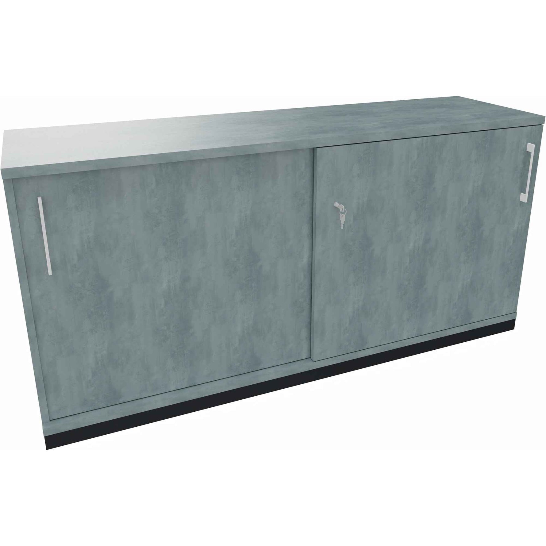 Schiebetürenschrank endless 1.600 x 781 x 442 mm (B x H x T) anthrazit metallic