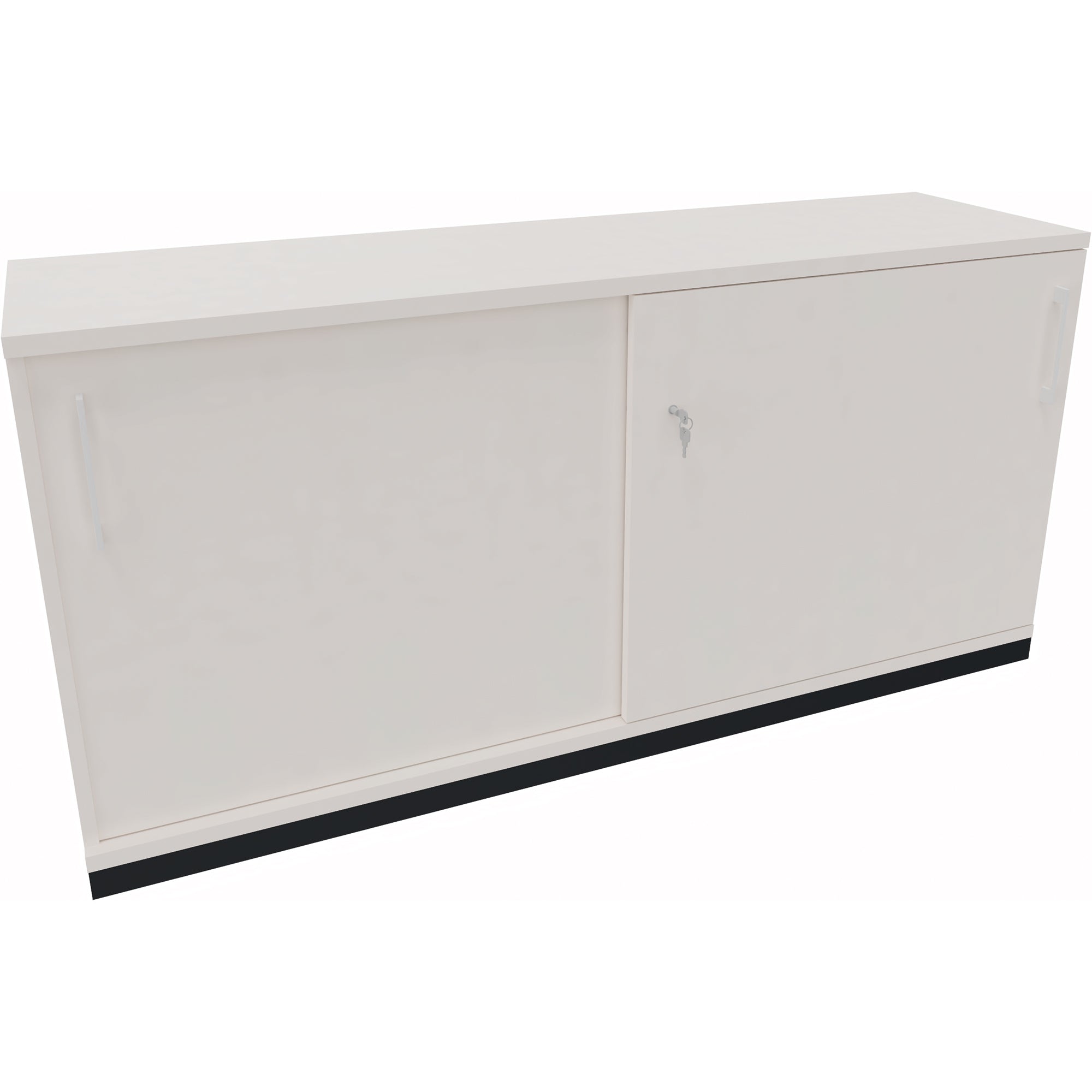 Neutralware Schiebetürenschrank endless 1.600 x 781 x 442 mm (B x H x T) anthrazit metallic