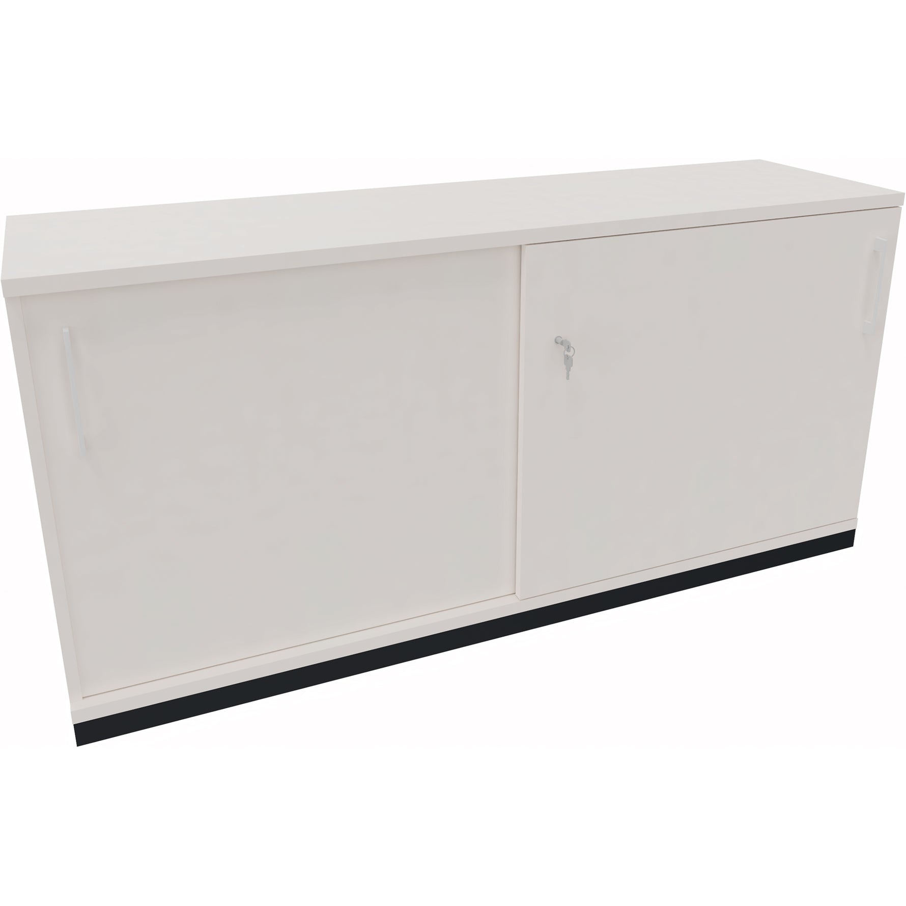 Neutralware Schiebetürenschrank endless 1.600 x 781 x 442 mm (B x H x T) anthrazit metallic