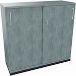Schiebetürenschrank endless 1.200 x 1.133 x 442 mm (B x H x T) anthrazit metallic