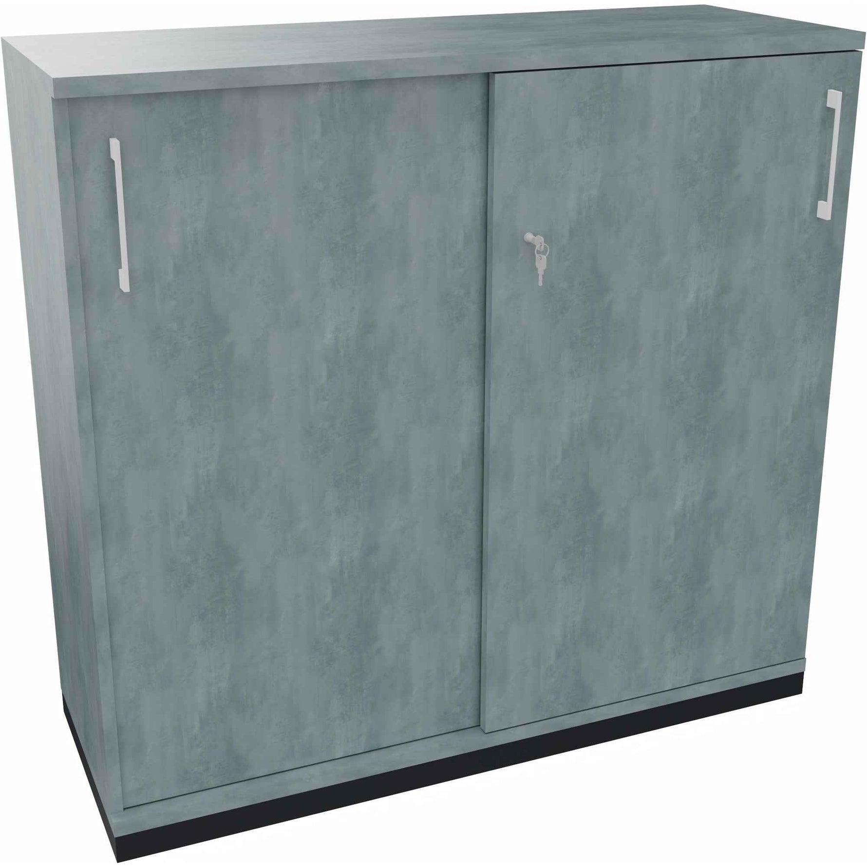 Schiebetürenschrank endless 1.200 x 1.133 x 442 mm (B x H x T) anthrazit metallic