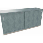 Schiebetürenschrank endless 1.600 x 781 x 442 mm (B x H x T) silberaluminium