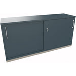 Neutralware Schiebetürenschrank endless 1.600 x 781 x 442 mm (B x H x T) silberaluminium – Produktbild 3
