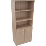 Regalschrank endless 800 x 1.869 x 442 mm (B x H x T) silberaluminium