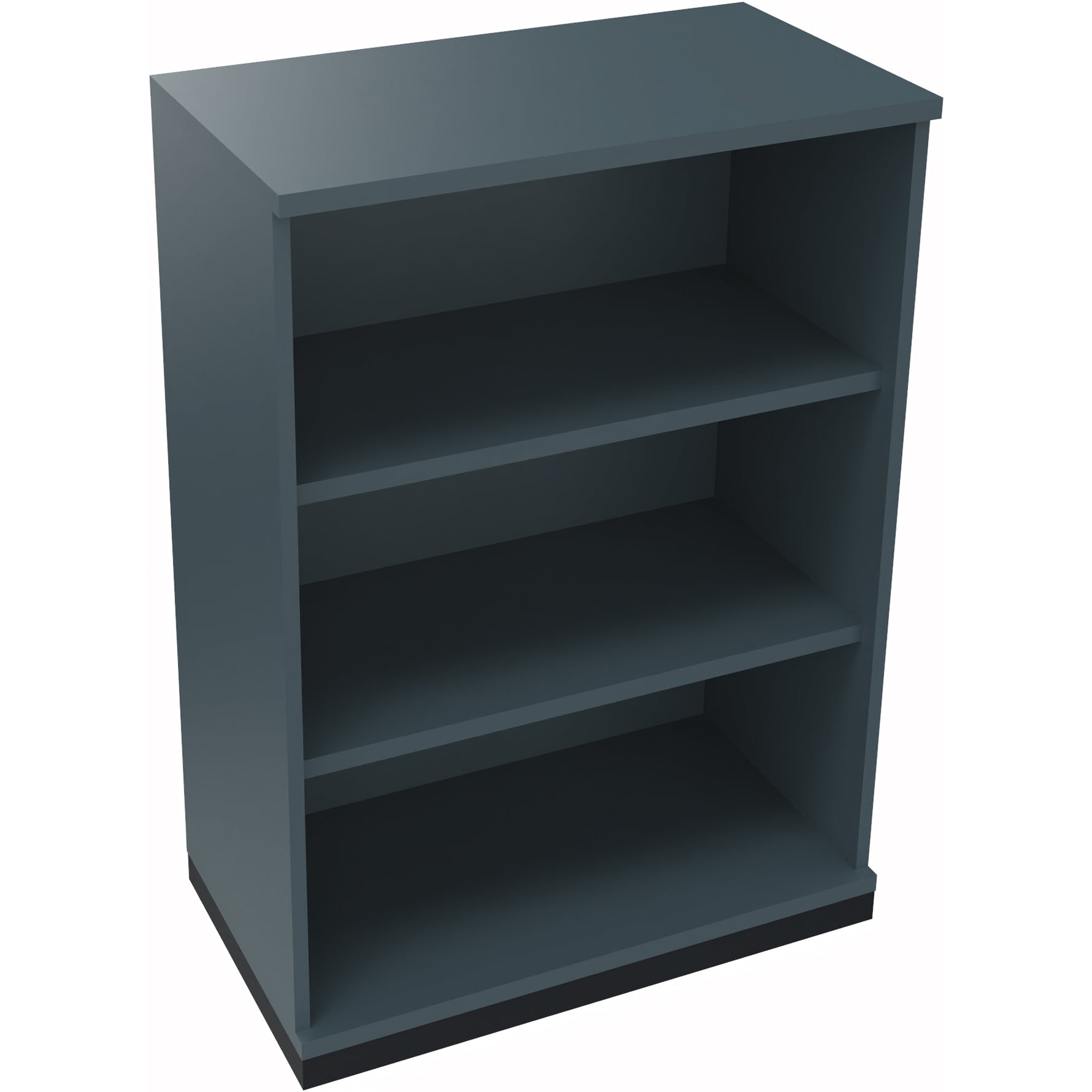 Neutralware Regal endless 3 Ordnerhöhen 800 x 1.133 x 442 mm (B x H x T) anthrazit metallic – Produktbild 5