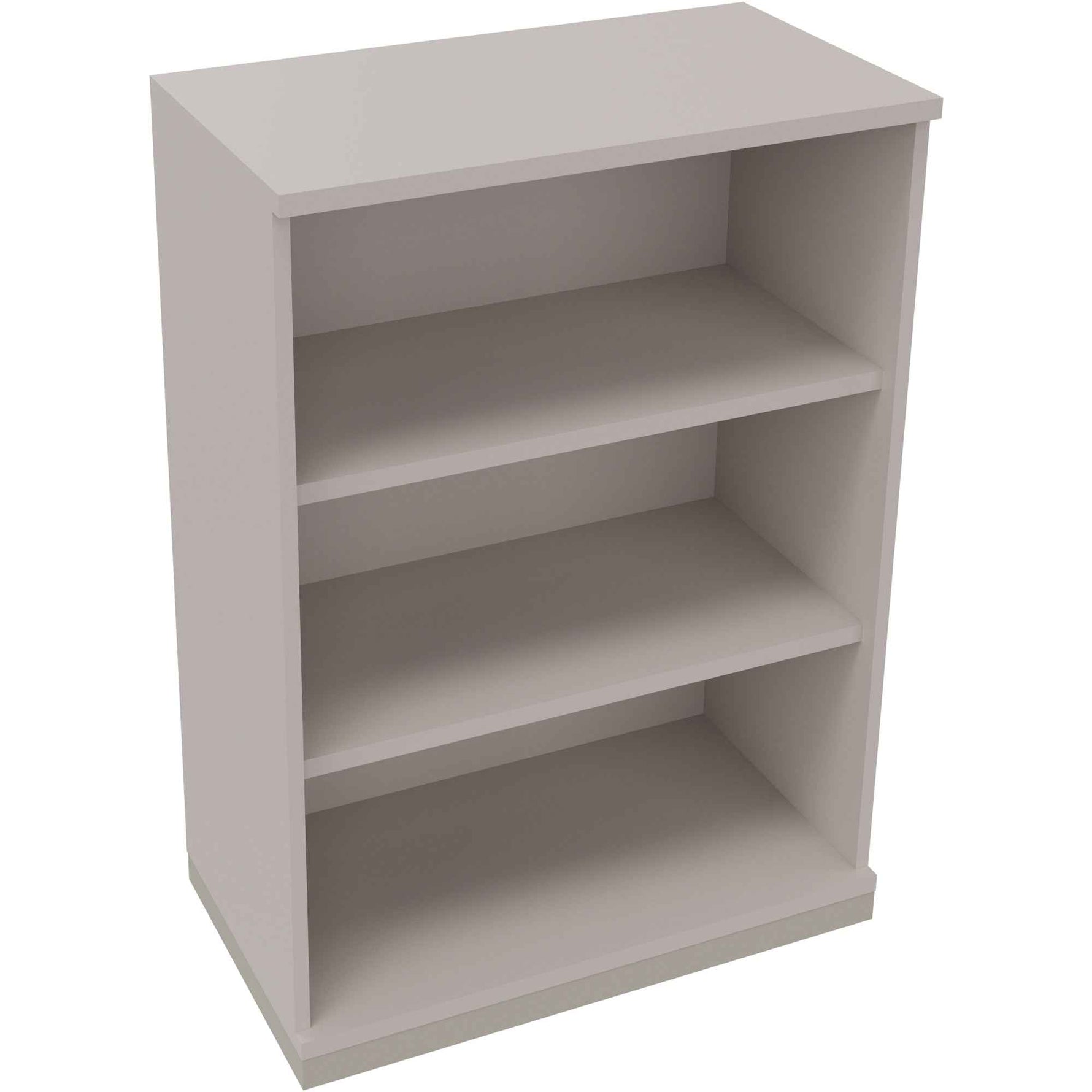 Regal endless 3 Ordnerhöhen 800 x 1.133 x 442 mm (B x H x T) silberaluminium