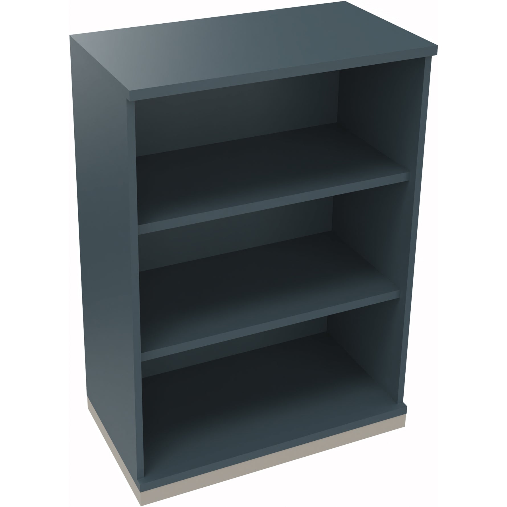 Neutralware Regal endless 3 Ordnerhöhen 800 x 1.133 x 442 mm (B x H x T) silberaluminium – Produktbild 5