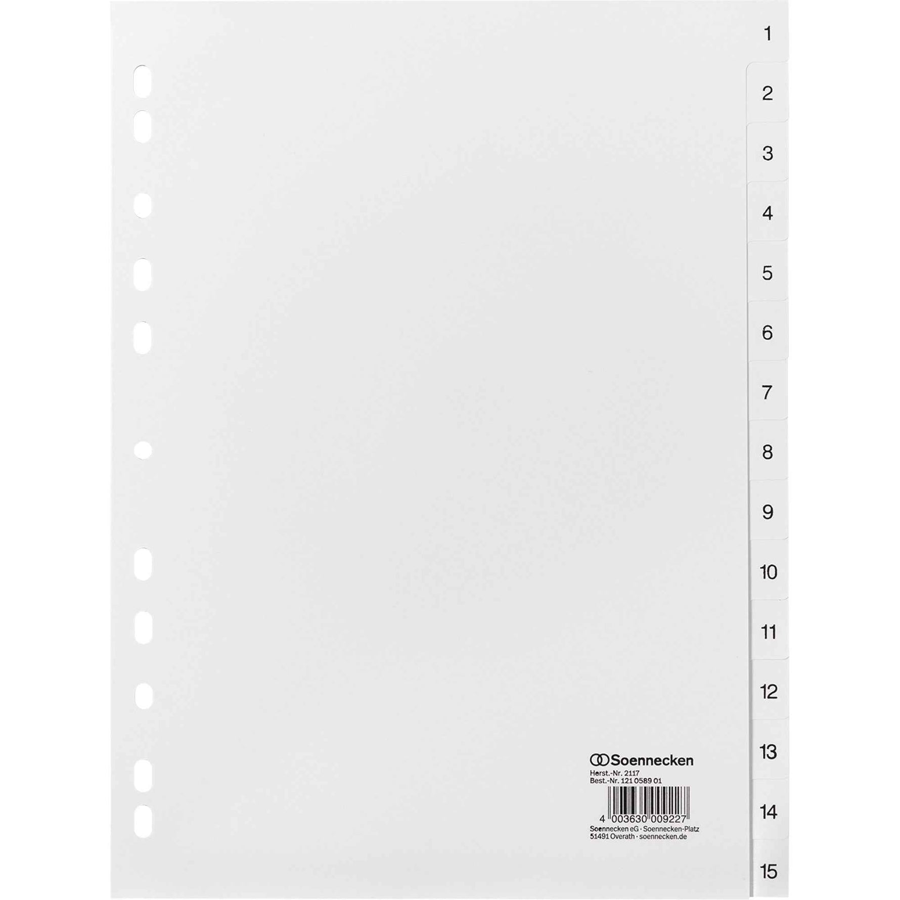 Soennecken Zahlenregister
