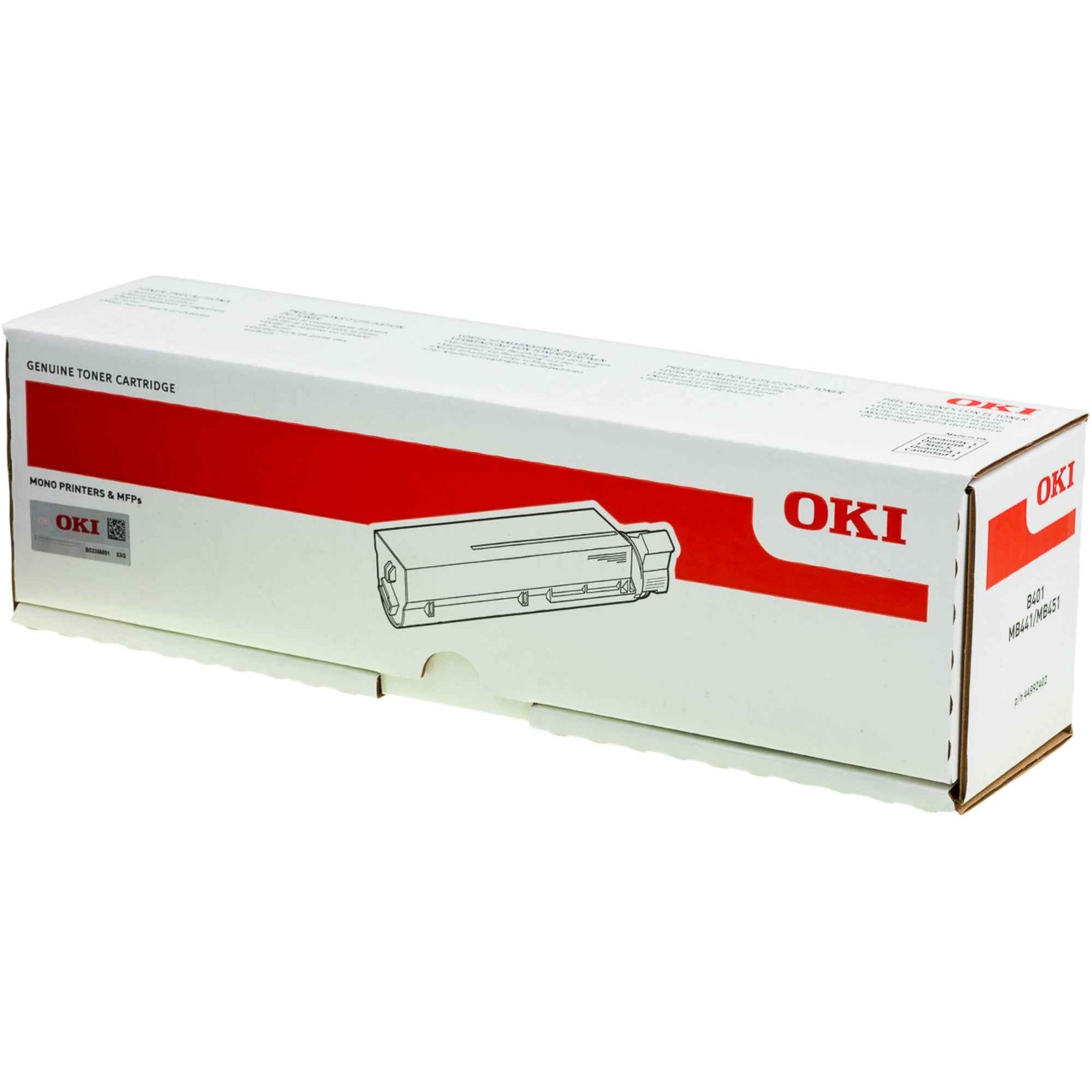 OKI Toner schwarz 44992402