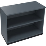 Neutralware Regal endless 2 Ordnerhöhen 1.000 x 781 x 442 mm (B x H x T) anthrazit metallic – Produktbild 5